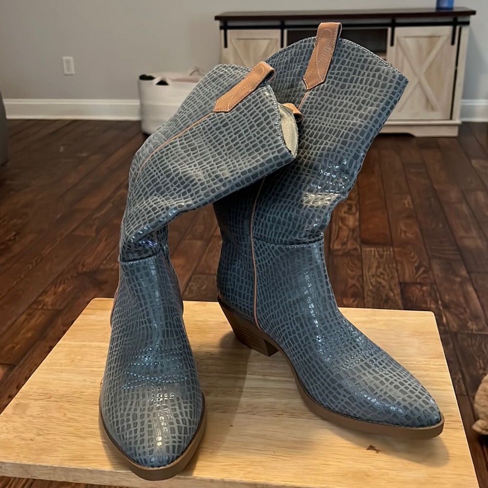 Wonderly Blue Benni Boots